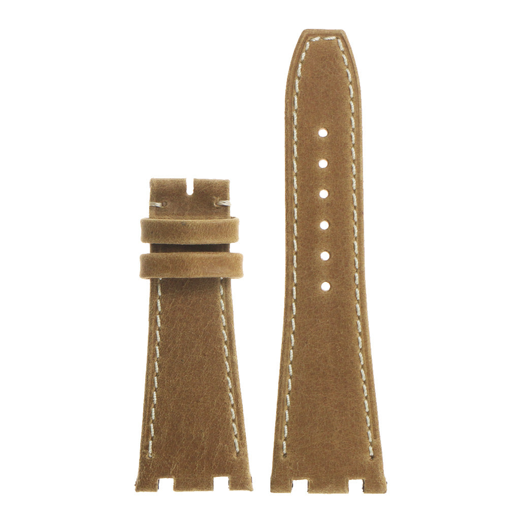 DASSARI Vintage Leather Strap for Audemars Piguet Royal Oak