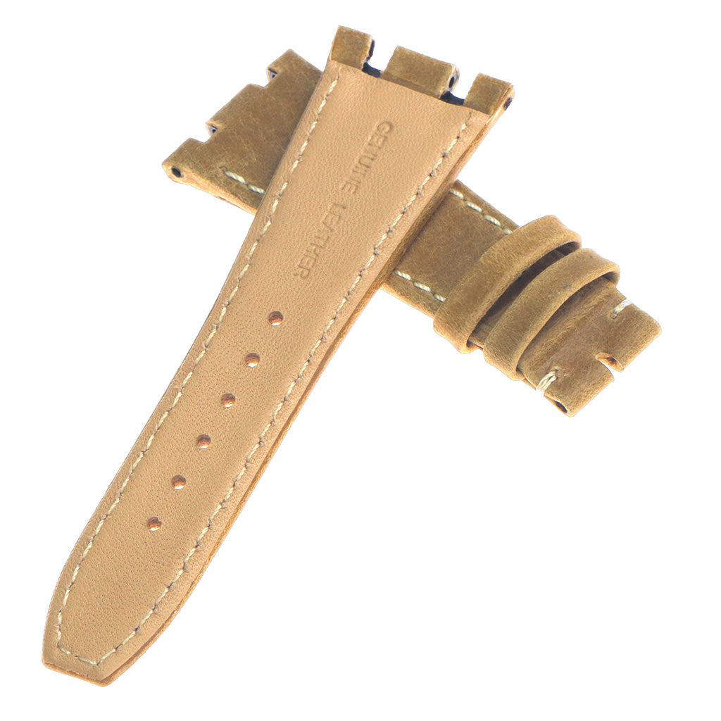 DASSARI Vintage Leather Strap for Audemars Piguet Royal Oak