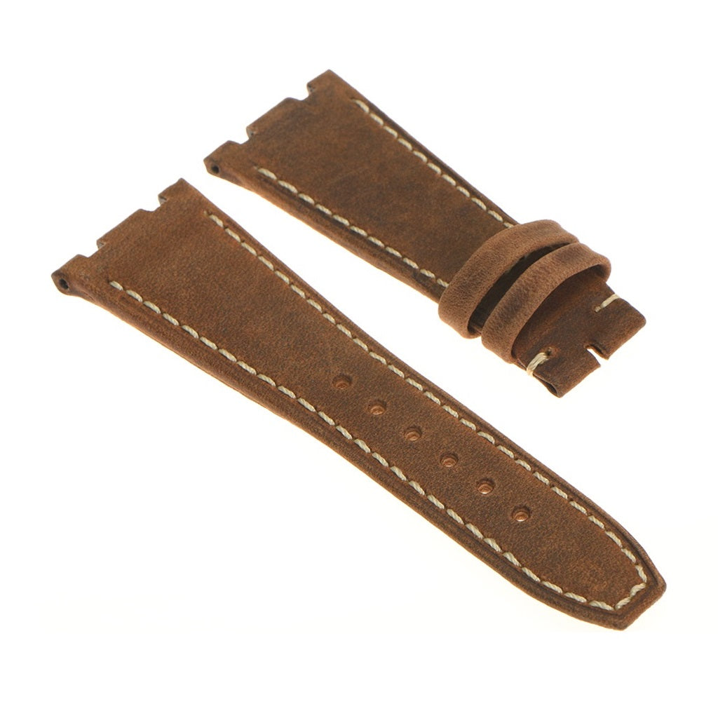 DASSARI Vintage Leather Strap for Audemars Piguet Royal Oak
