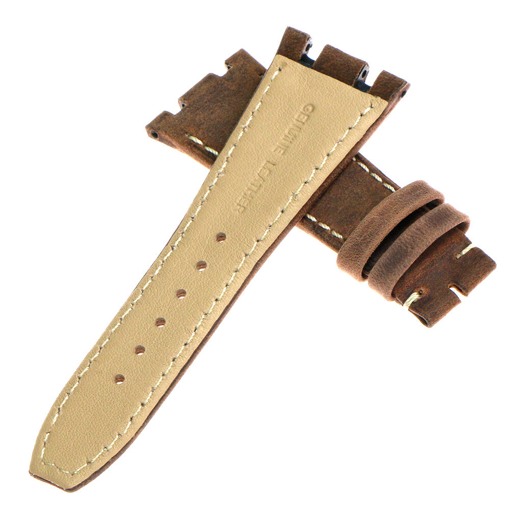 DASSARI Vintage Leather Strap for Audemars Piguet Royal Oak