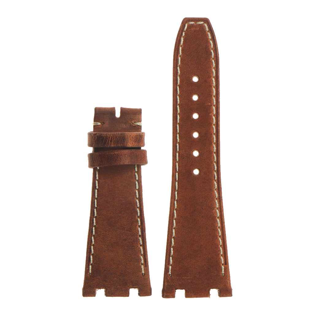 DASSARI Vintage Leather Strap for Audemars Piguet Royal Oak