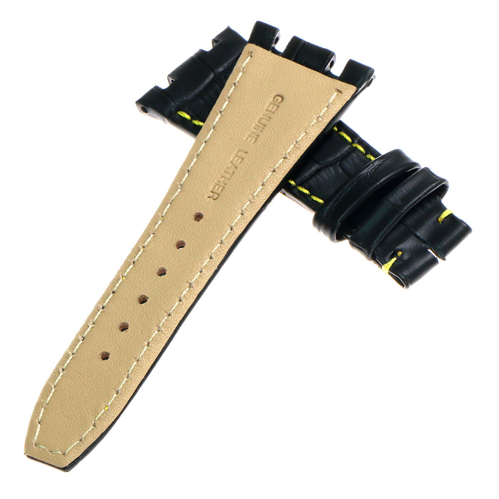 DASSARI Croc Leather Strap Audemars Piguet Royal Oak Offshore
