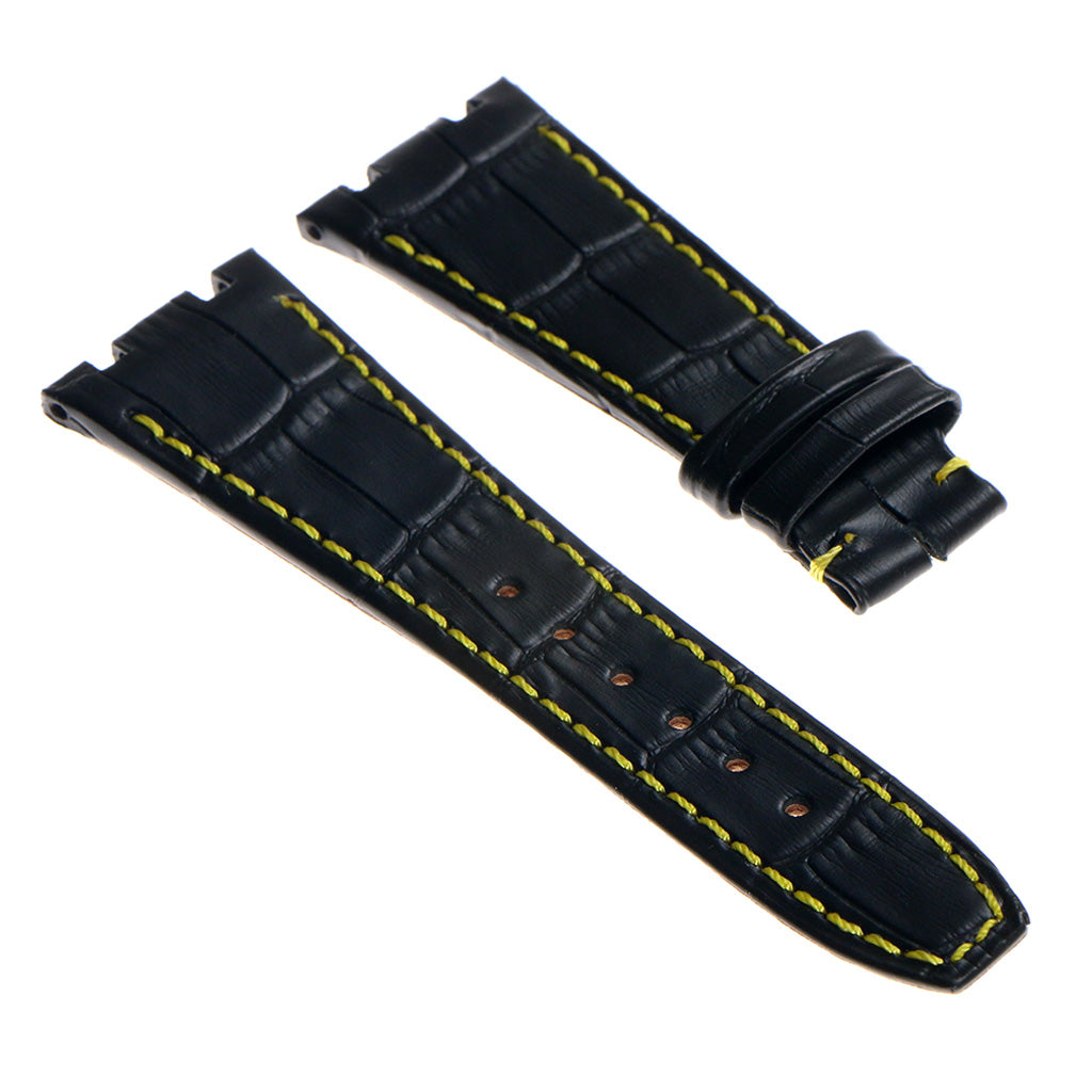 DASSARI Croc Leather Strap Audemars Piguet Royal Oak Offshore