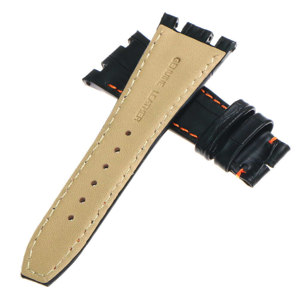 DASSARI Croc Leather Strap Audemars Piguet Royal Oak Offshore