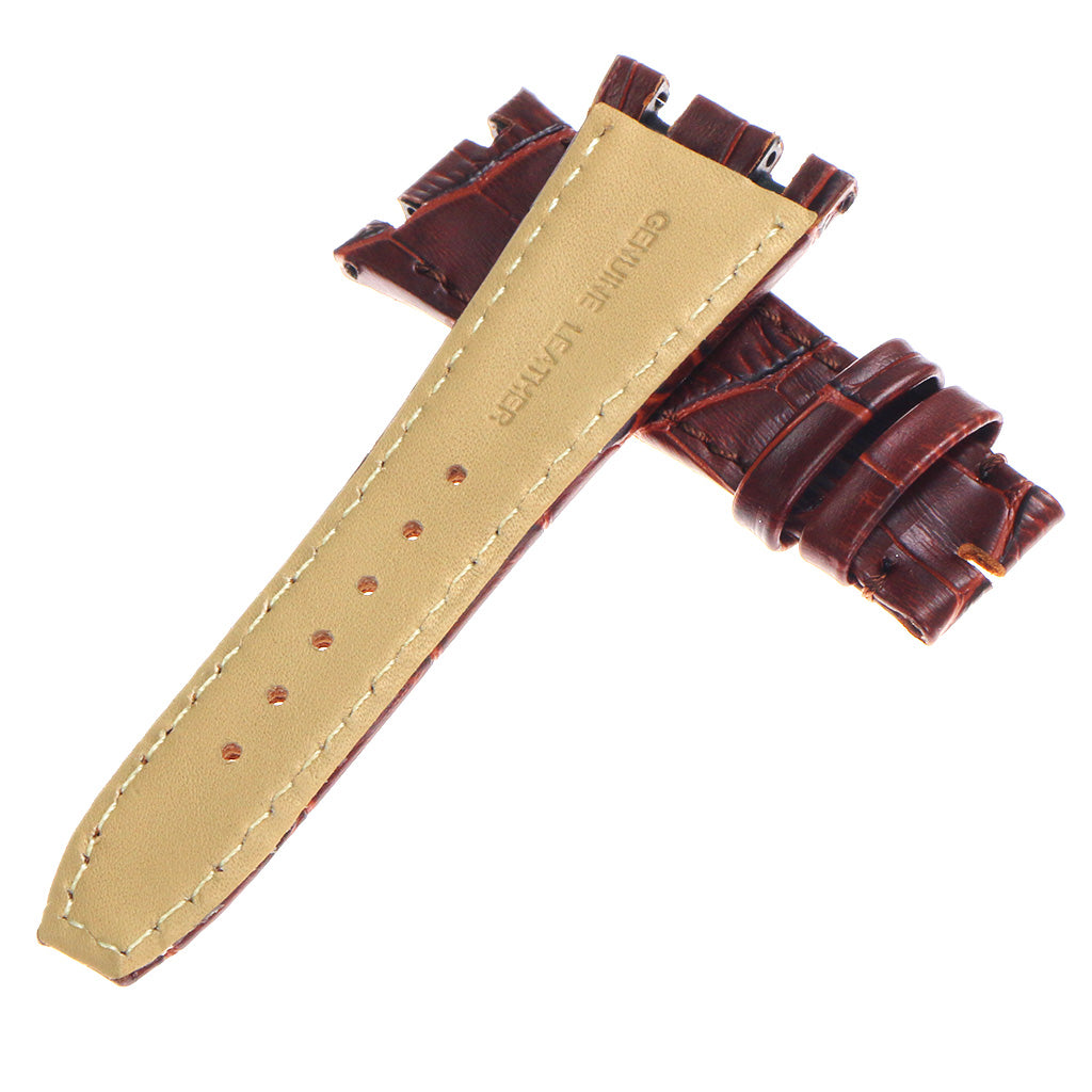 DASSARI Croc Leather Strap Audemars Piguet Royal Oak Offshore
