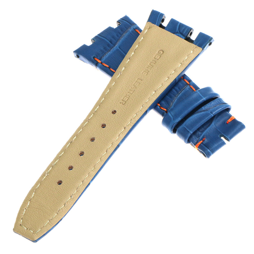 DASSARI Croc Leather Strap Audemars Piguet Royal Oak Offshore