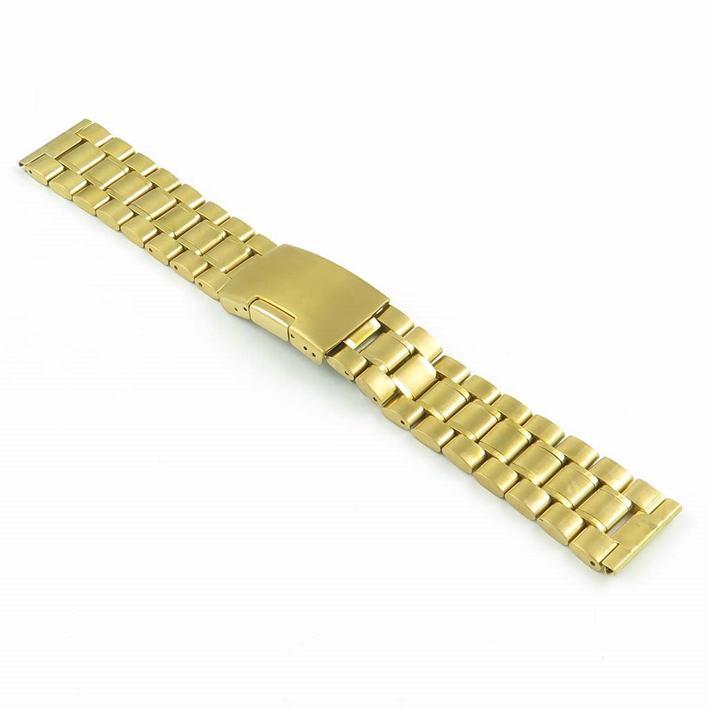 Stainless Steel Oyster Strap for Fossil Gen 5 Smartwatch