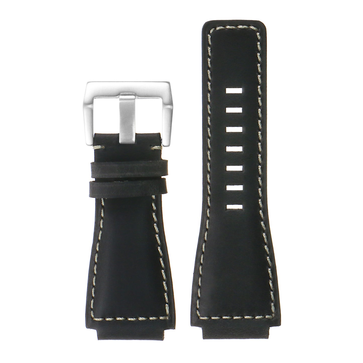 DASSARI Vintage Leather Strap for Bell & Ross