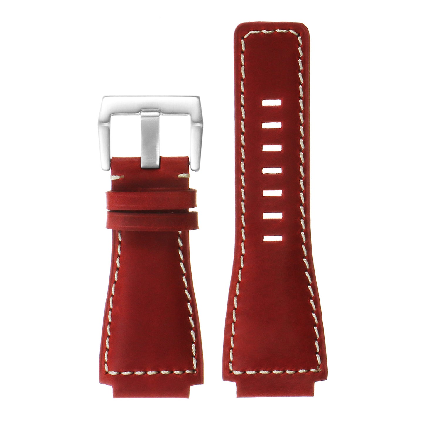 DASSARI Vintage Leather Strap for Bell & Ross