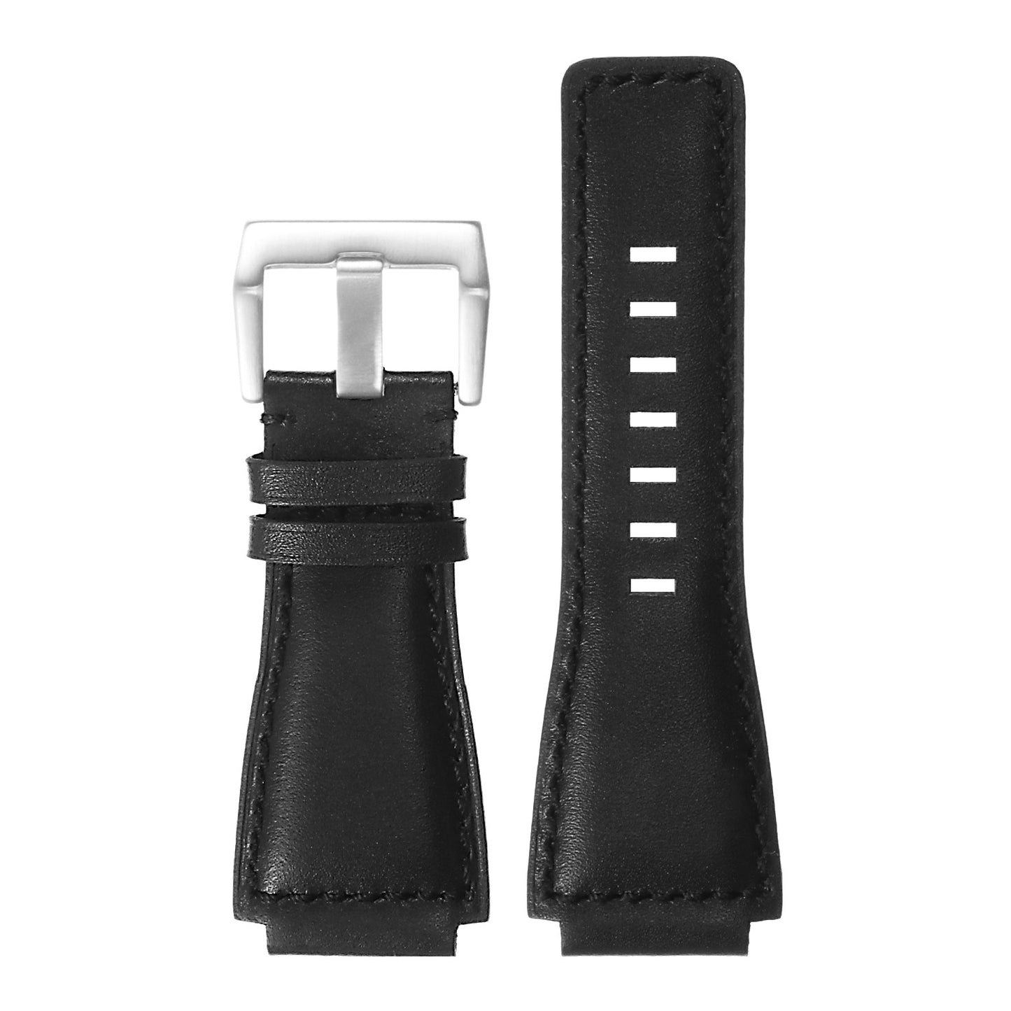 DASSARI Smooth Leather Strap for Bell & Ross
