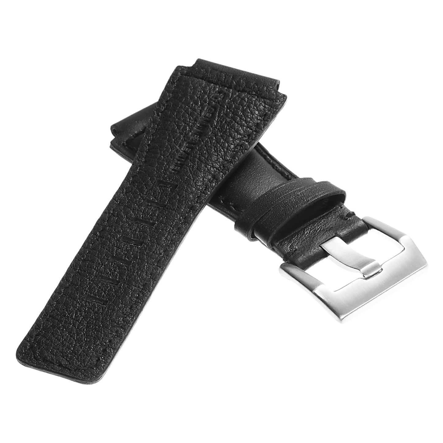 DASSARI Smooth Leather Strap for Bell & Ross