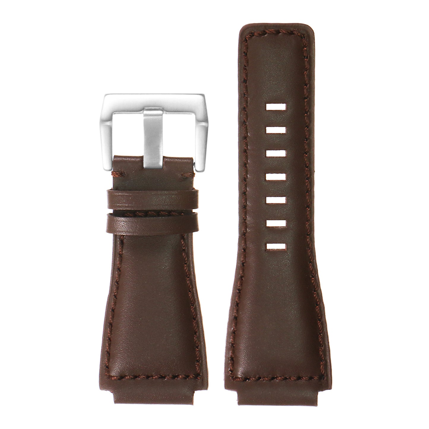 DASSARI Smooth Leather Strap for Bell & Ross
