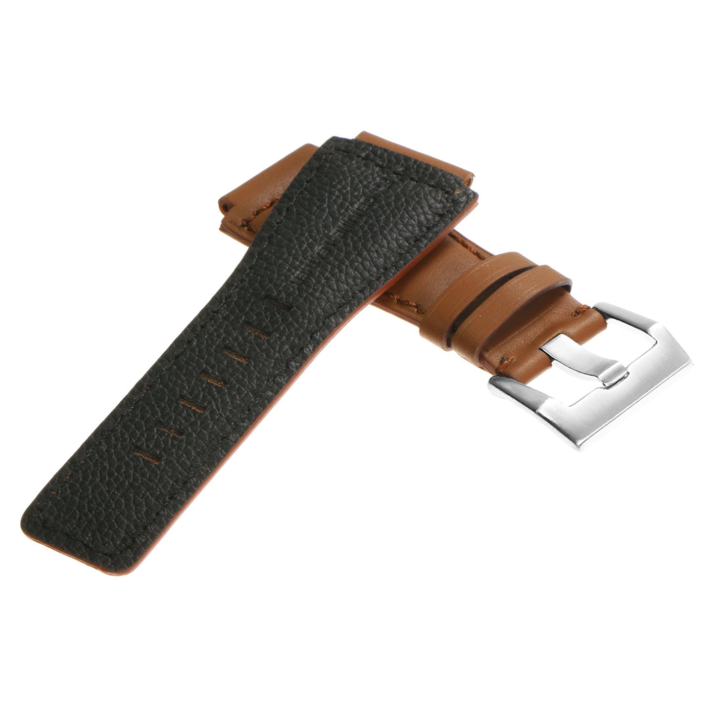 DASSARI Smooth Leather Strap for Bell & Ross
