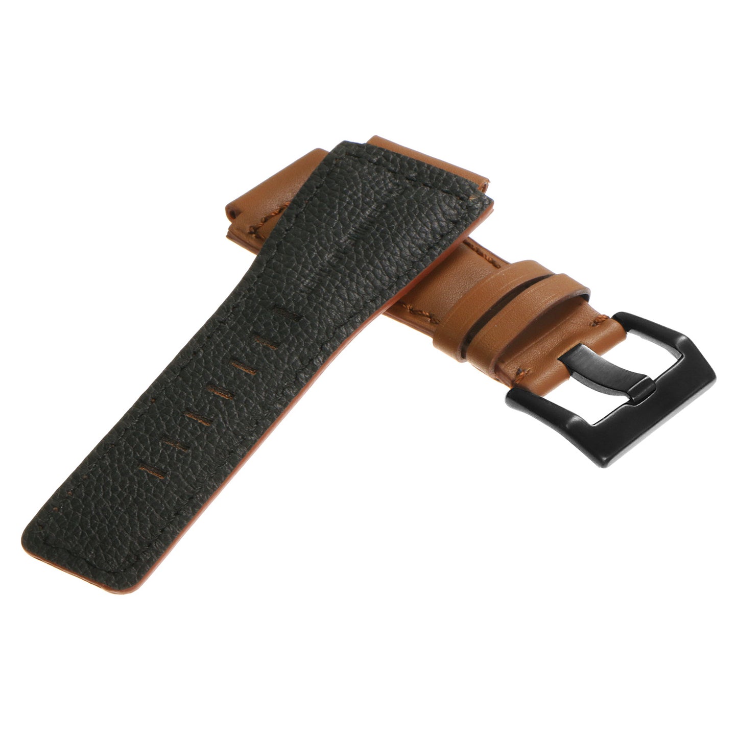 Store Sample - DASSARI Smooth Leather Strap for Bell & Ross (NO BUCKLE)