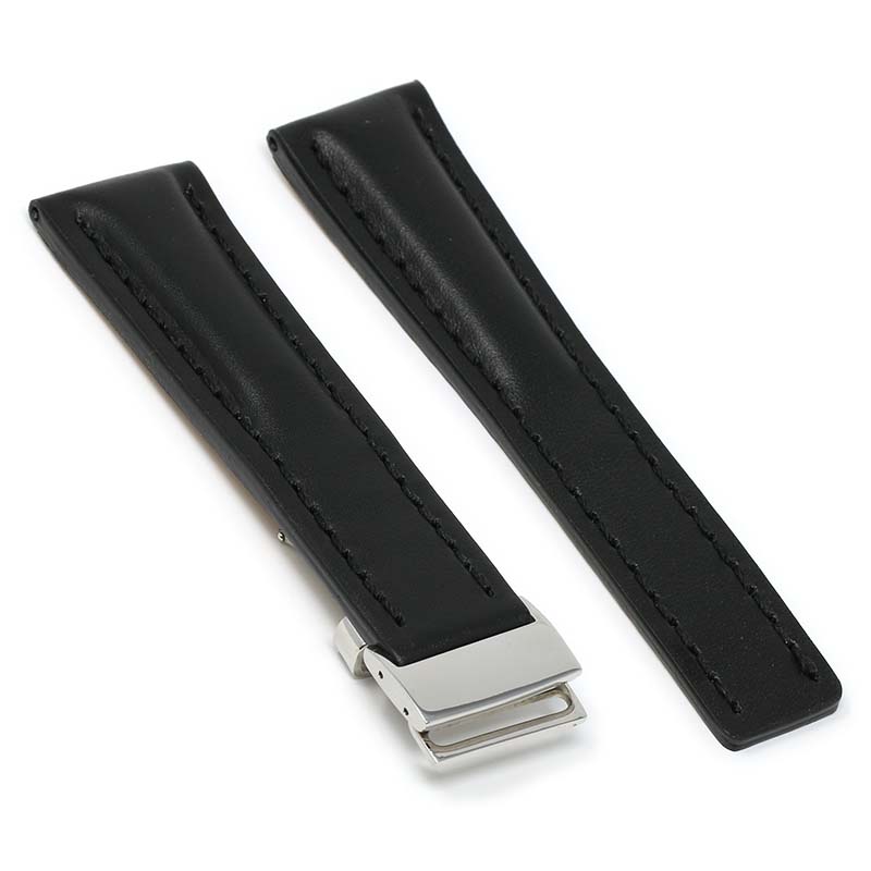 DASSARI Capital Smooth Italian Leather Strap