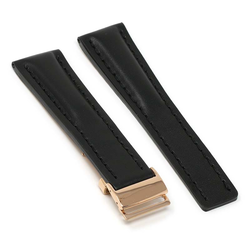 DASSARI Capital Smooth Italian Leather Strap