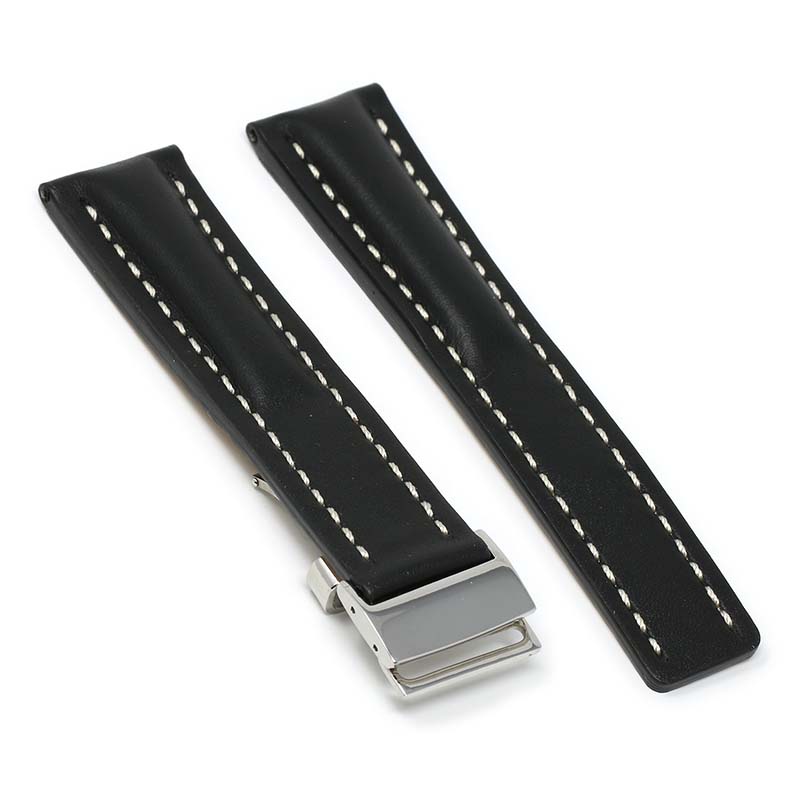 DASSARI Capital Smooth Italian Leather Strap