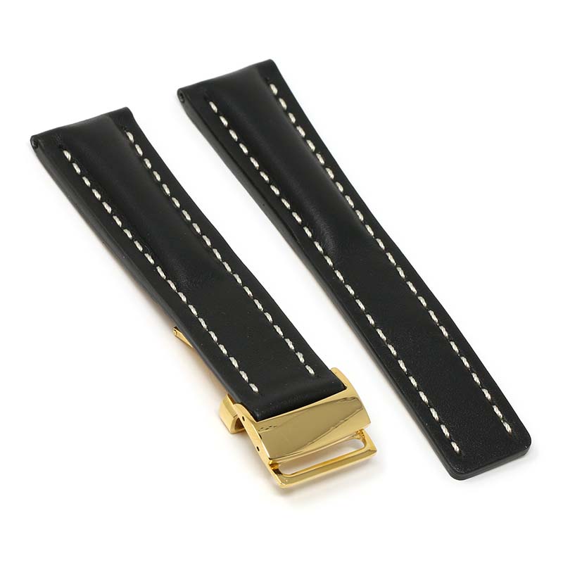 DASSARI Capital Smooth Italian Leather Strap