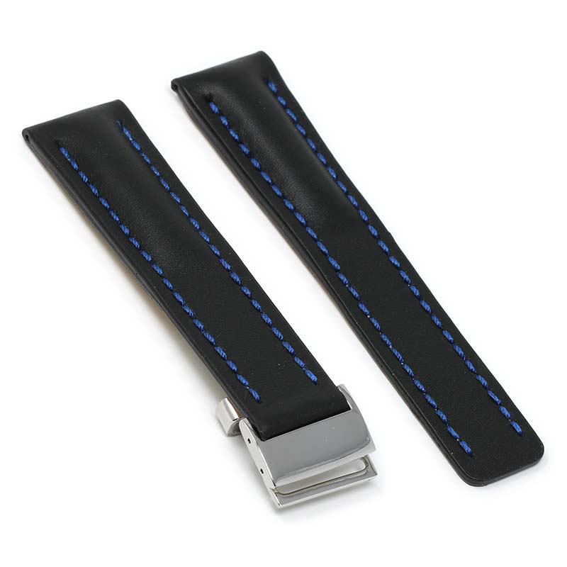 DASSARI Capital Smooth Italian Leather Strap