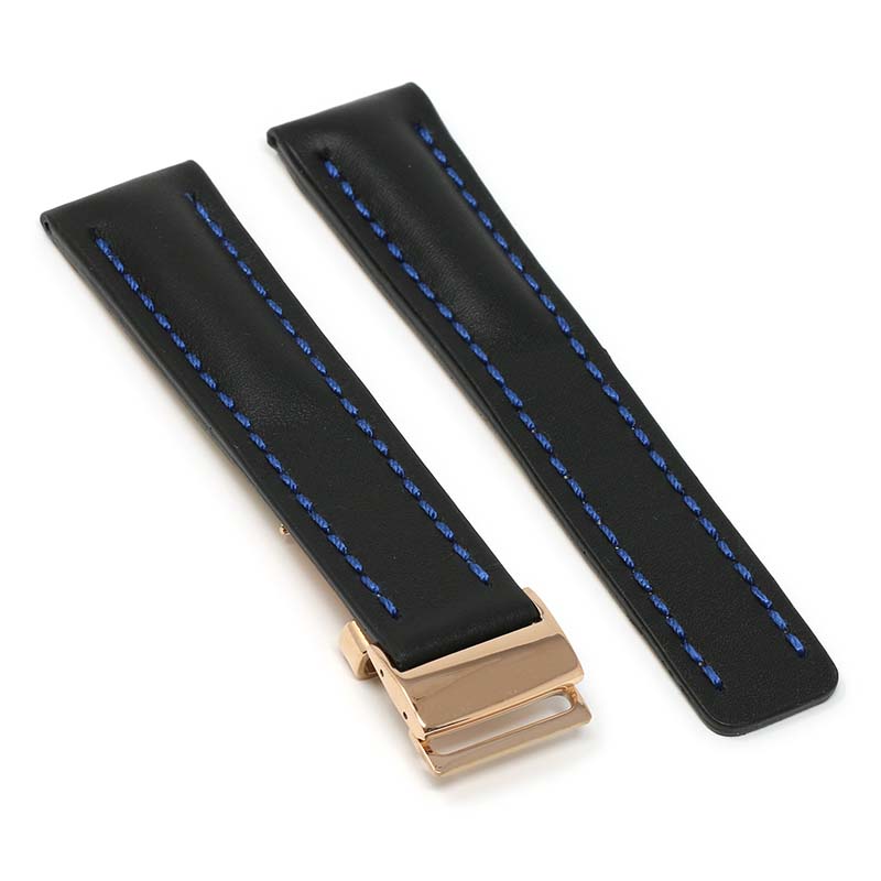 DASSARI Capital Smooth Italian Leather Strap