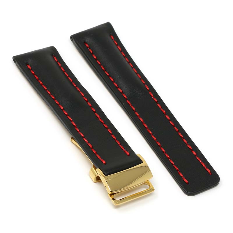 DASSARI Capital Smooth Italian Leather Strap