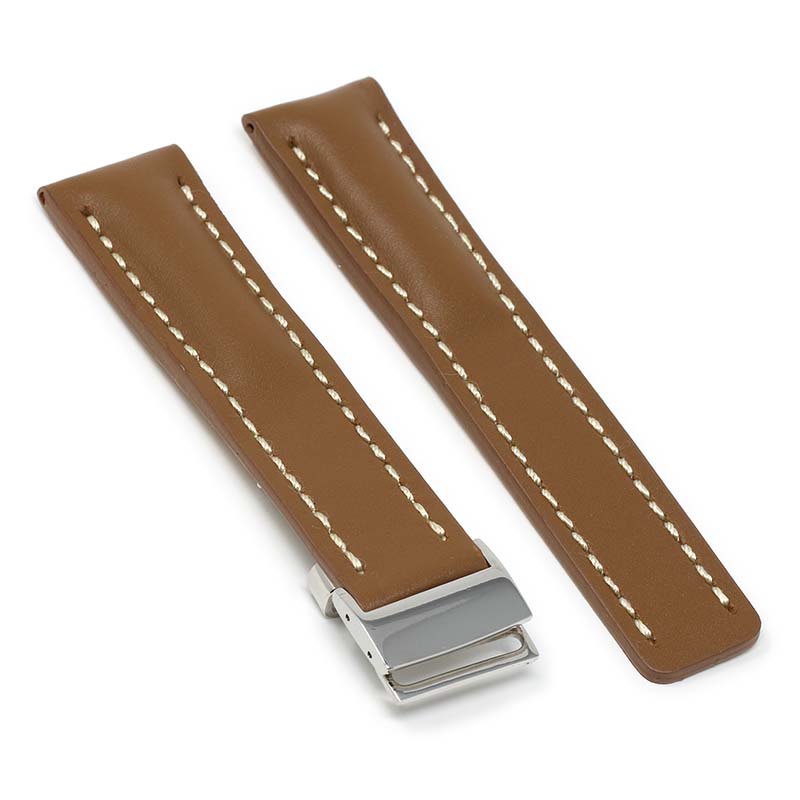 DASSARI Capital Smooth Italian Leather Strap