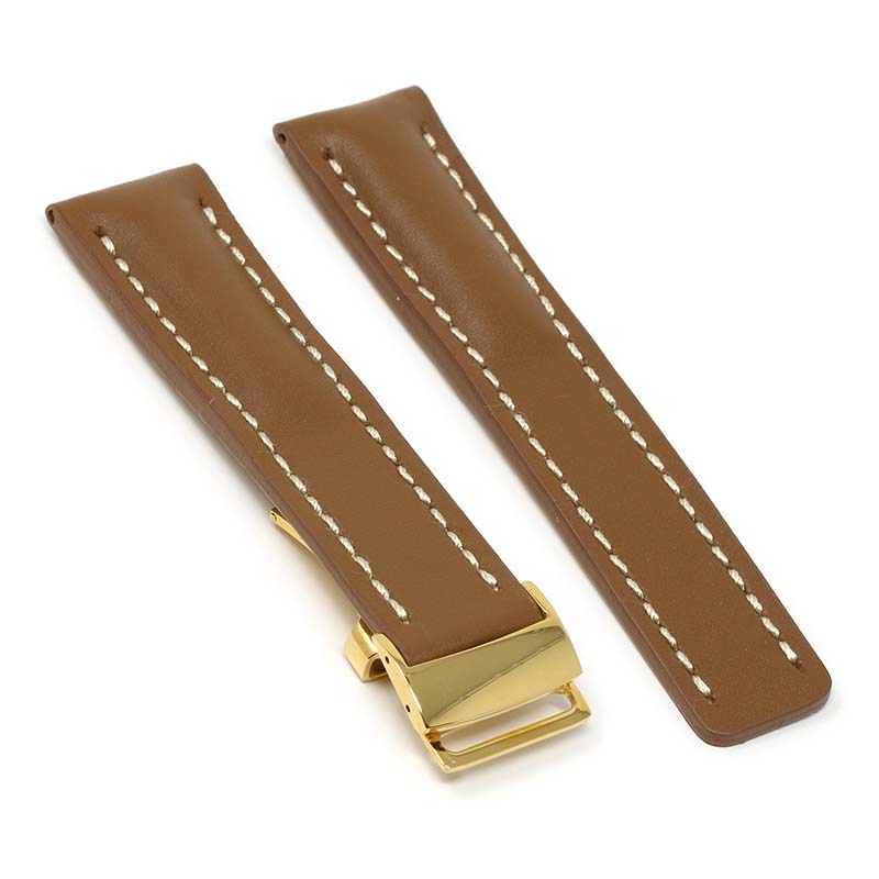 DASSARI Capital Smooth Italian Leather Strap