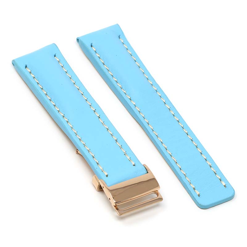 DASSARI Capital Smooth Italian Leather Strap