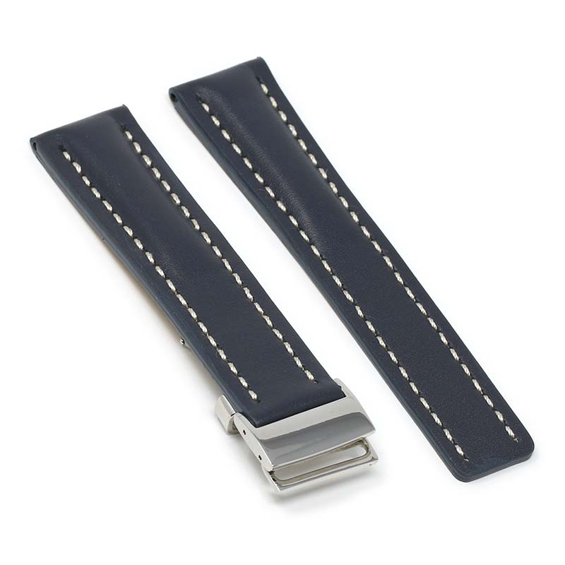 DASSARI Capital Smooth Italian Leather Strap