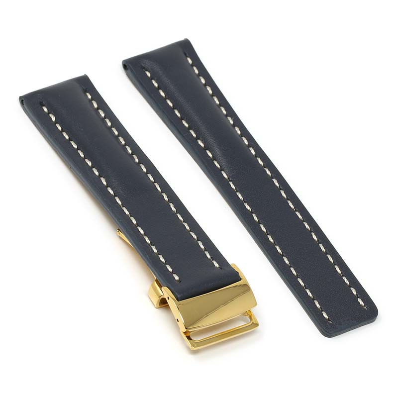 DASSARI Capital Smooth Italian Leather Strap