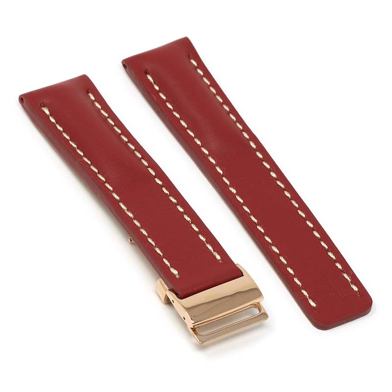DASSARI Capital Smooth Italian Leather Strap