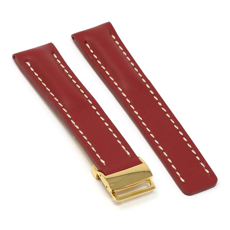 DASSARI Capital Smooth Italian Leather Strap