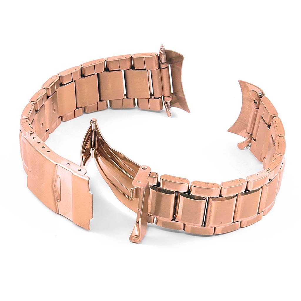 Curved End Stainless Steel Band