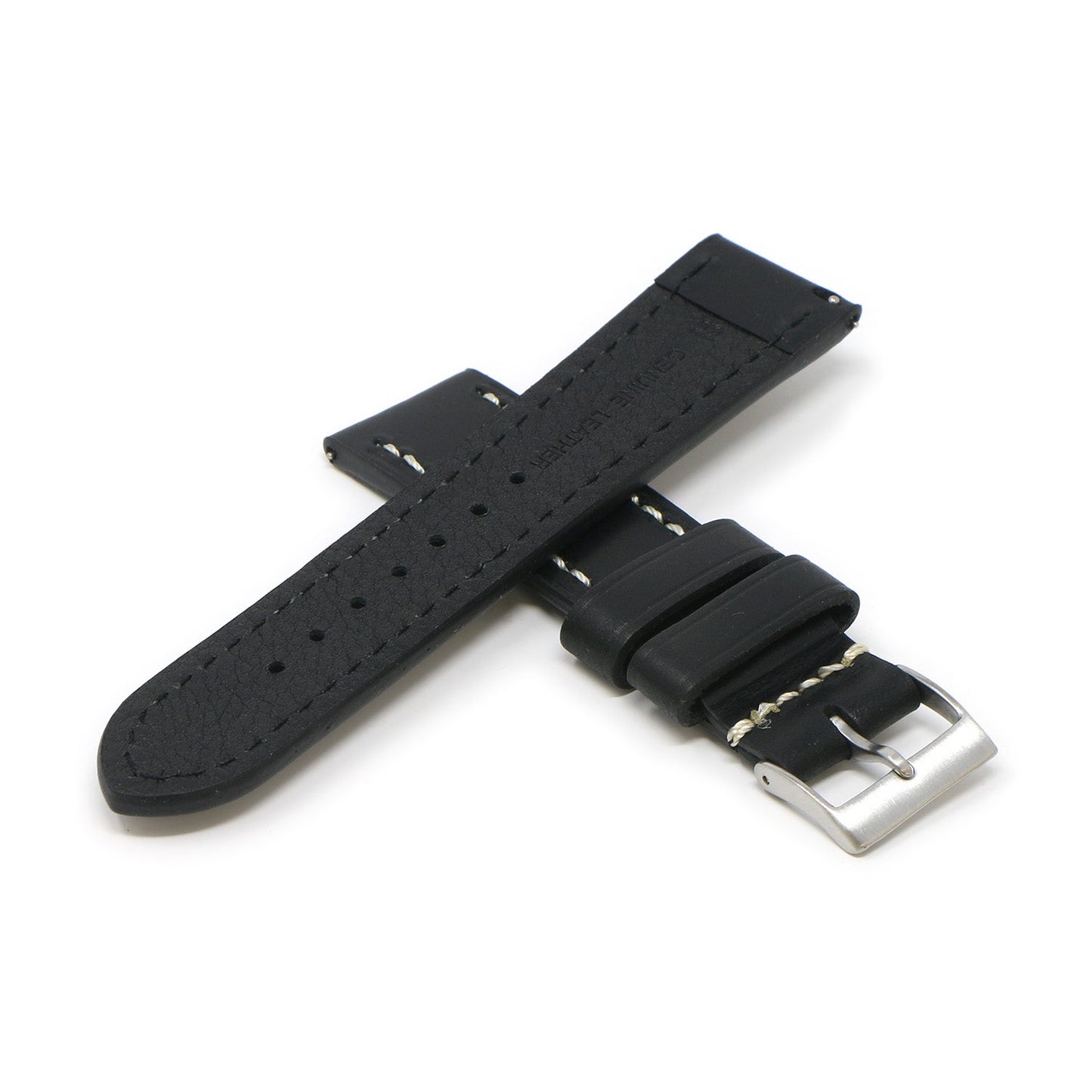 16mm Vintage Leather Strap (Short, Standard, Extra Long)