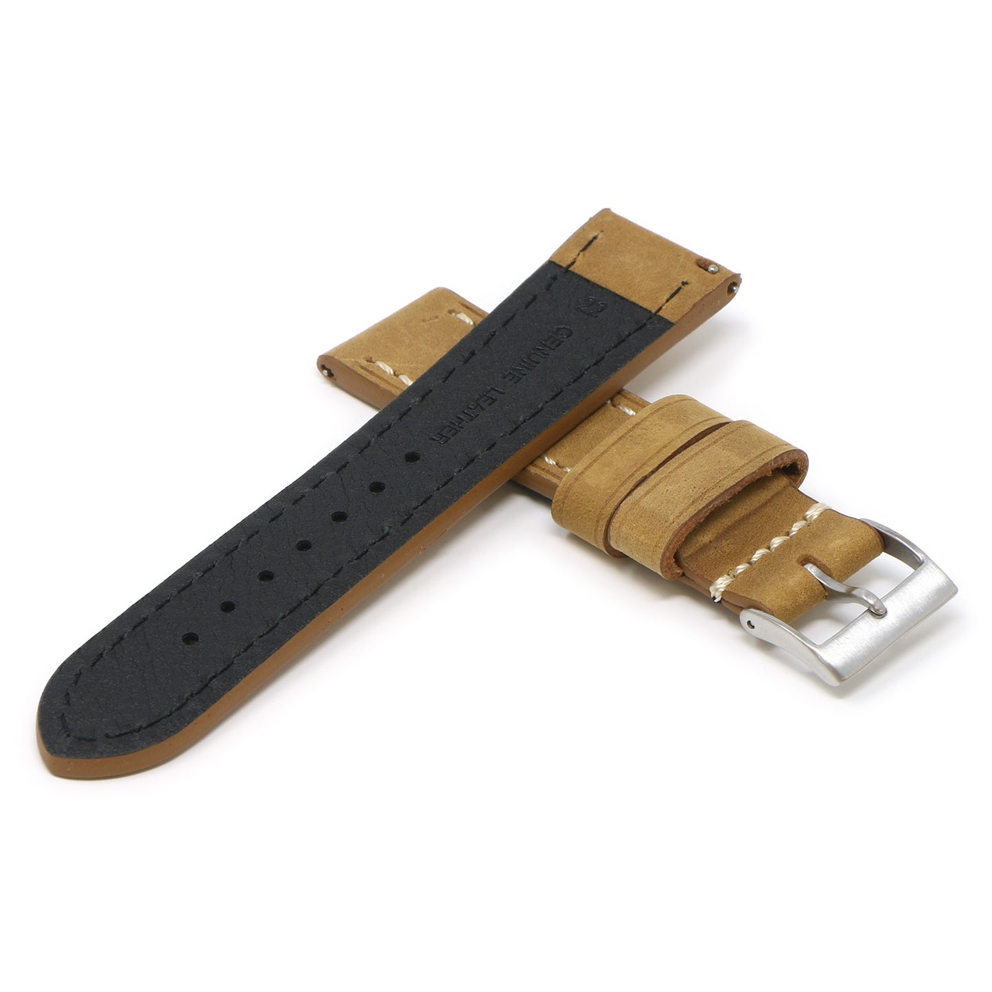 Vintage Leather Strap (Short, Standard, Extra Long) for Suunto 9