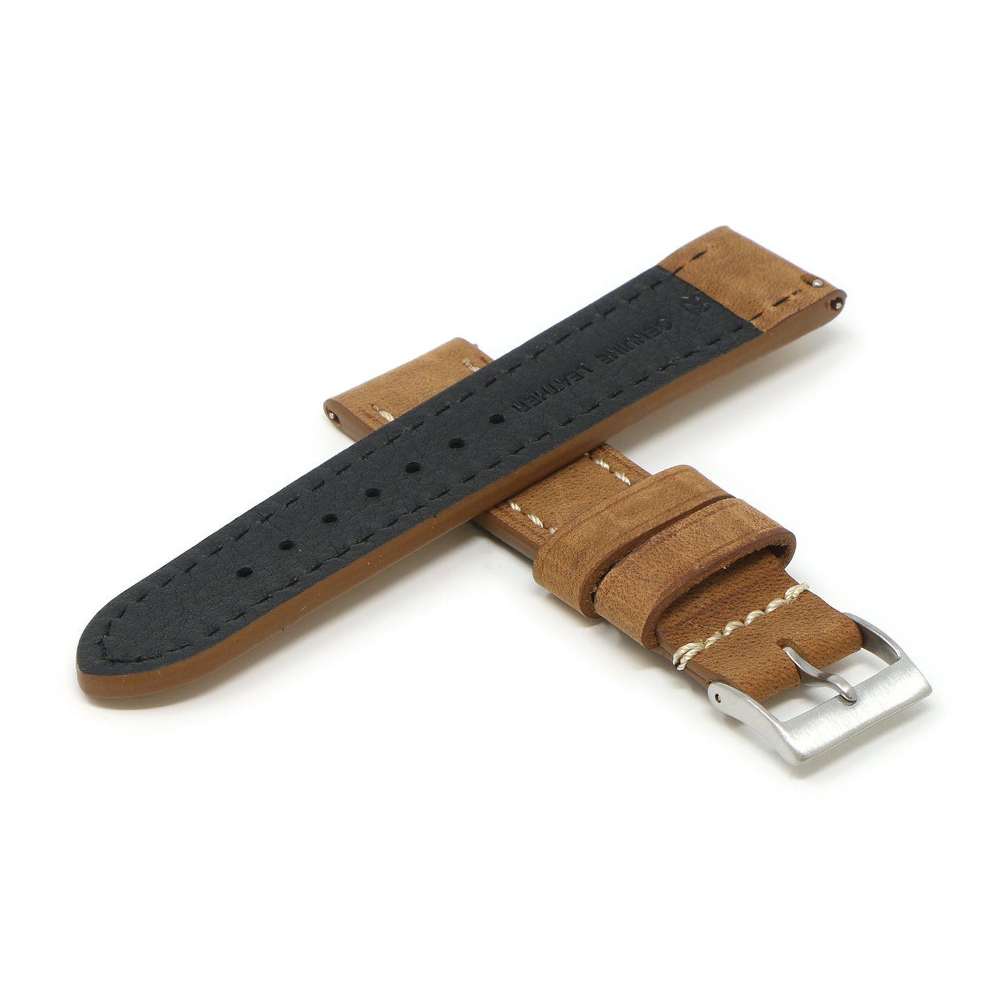 Vintage Leather Strap (Short, Standard, Extra Long) for Suunto 9