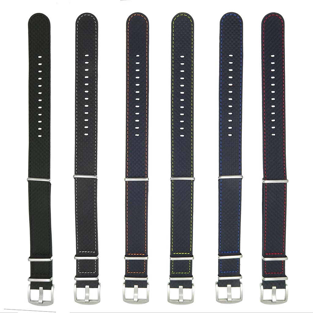DASSARI Stealth Carbon Fiber NATO Strap