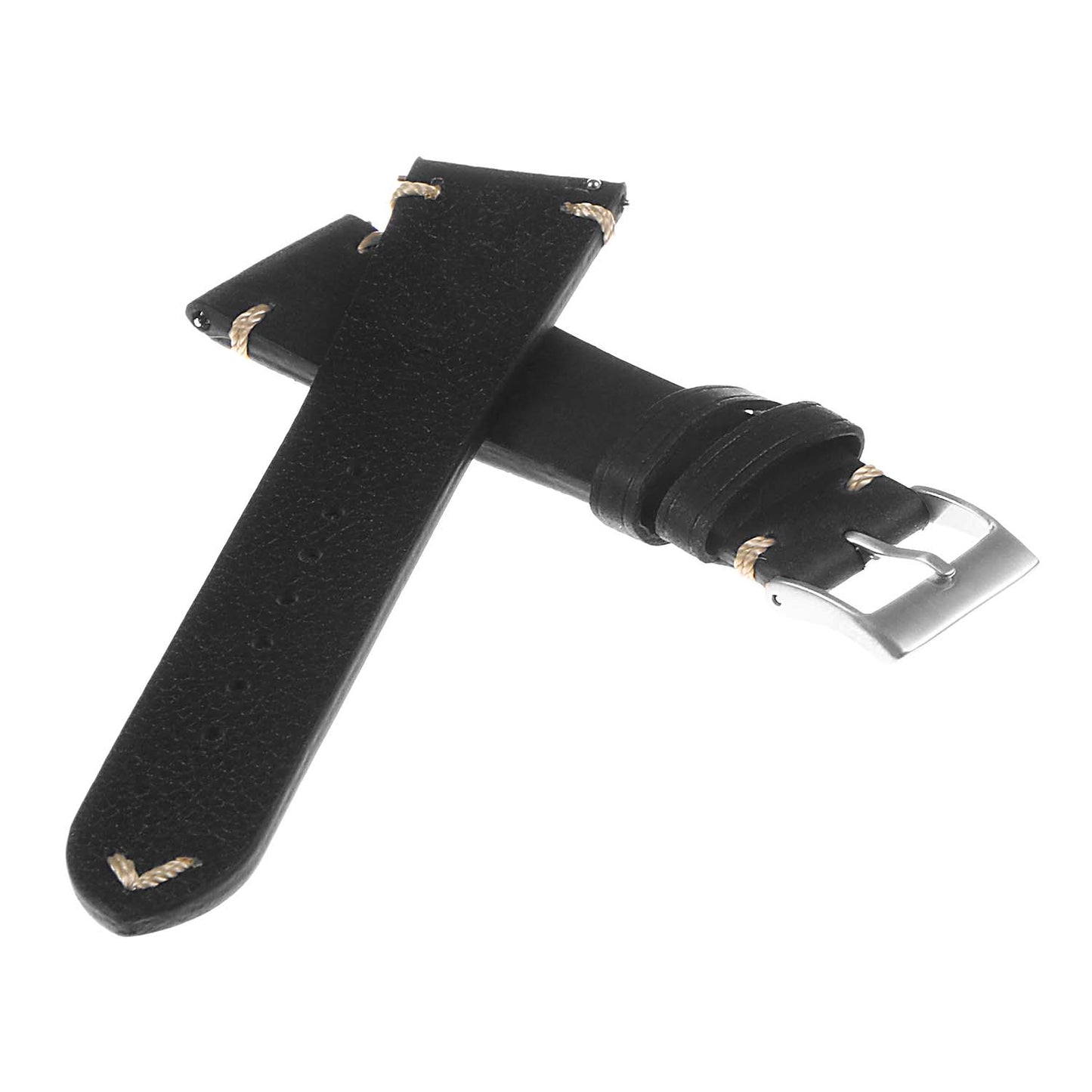 Dassari Tribute II Vintage Italian Leather Quick Release Watch Strap