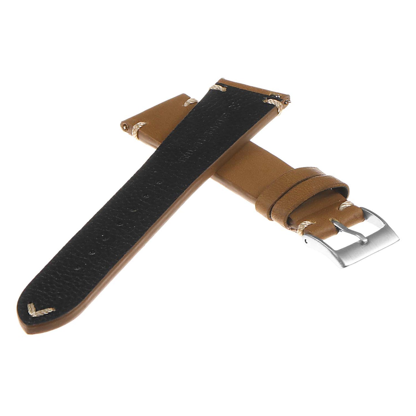 Dassari Tribute II Vintage Italian Leather Quick Release Watch Strap