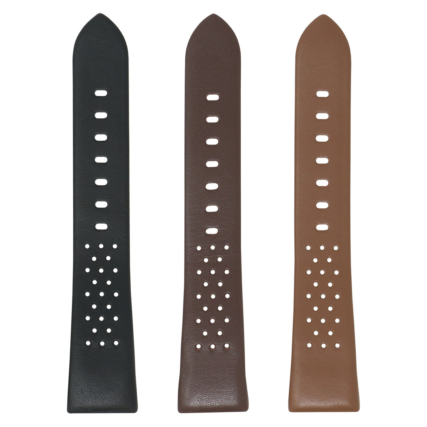 Perforated Genuine Leather Strap for Fitbit Ionic