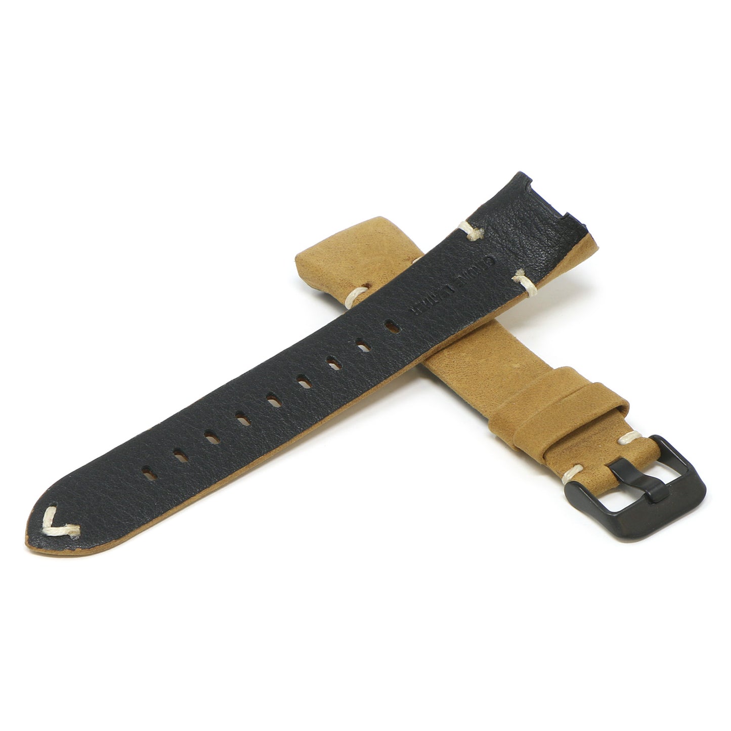 Vintage Leather Strap (Short, Standard, Extra Long) for Suunto 9