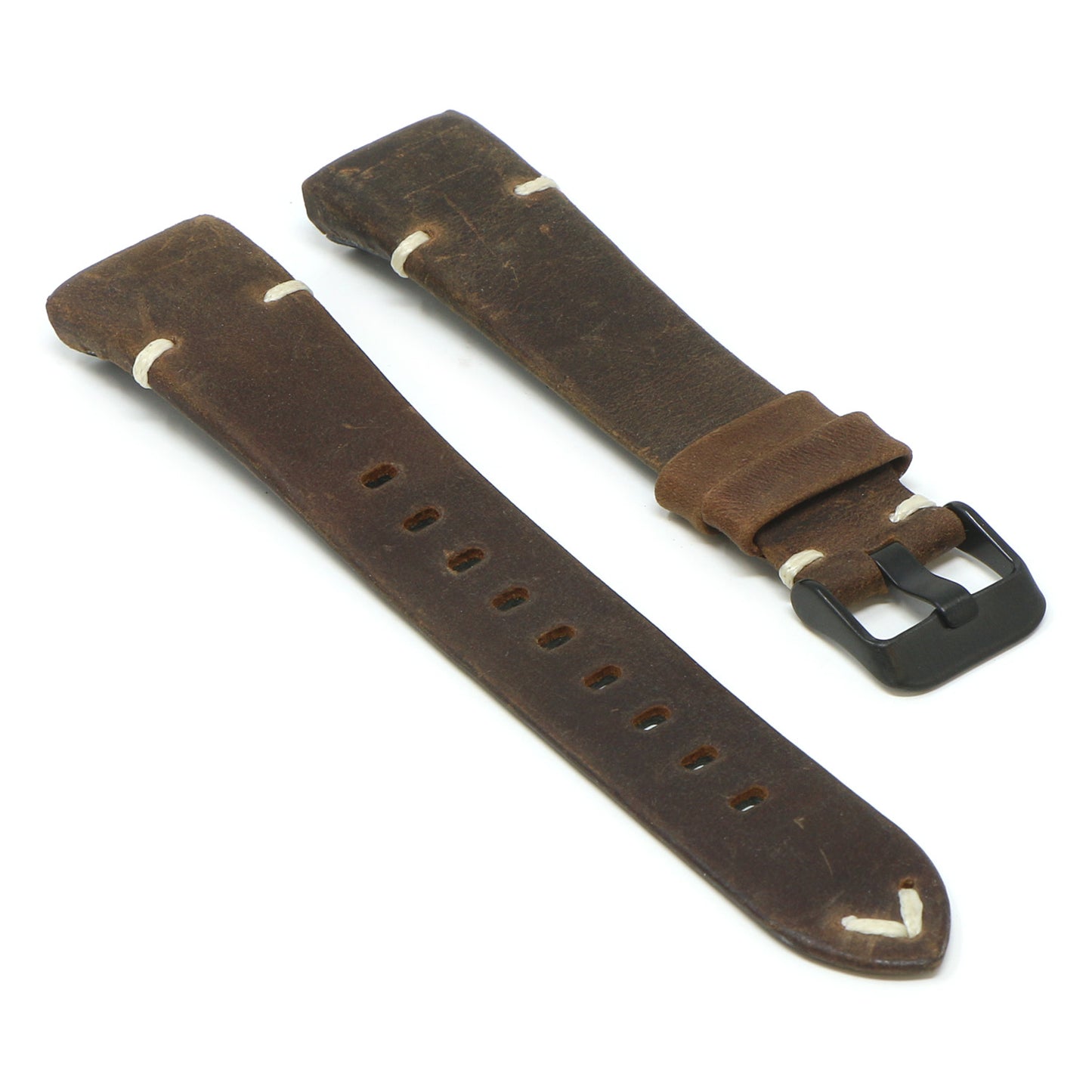Vintage Leather Strap (Short, Standard, Extra Long) for Suunto 9