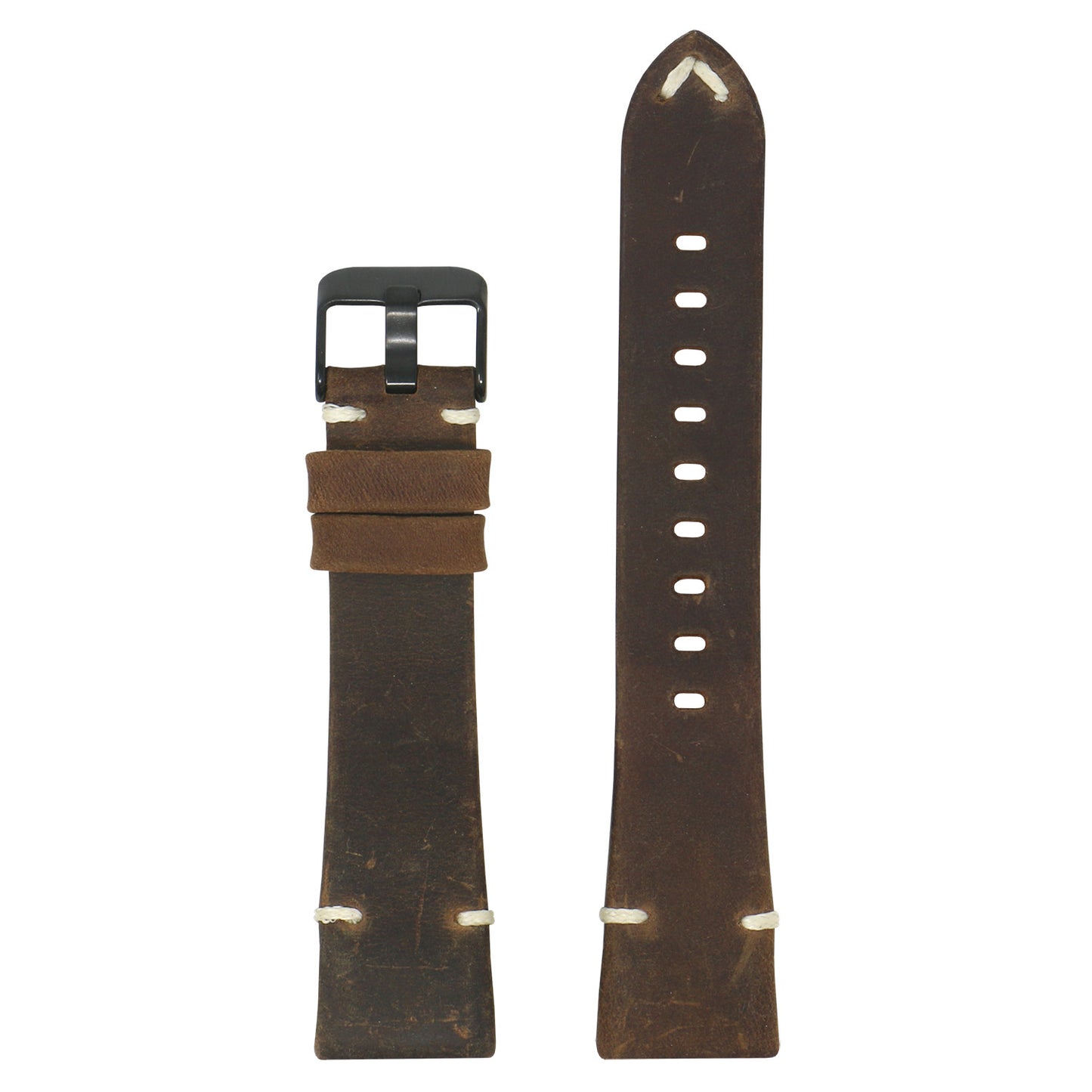 Vintage Leather Strap (Short, Standard, Extra Long) for Suunto 9