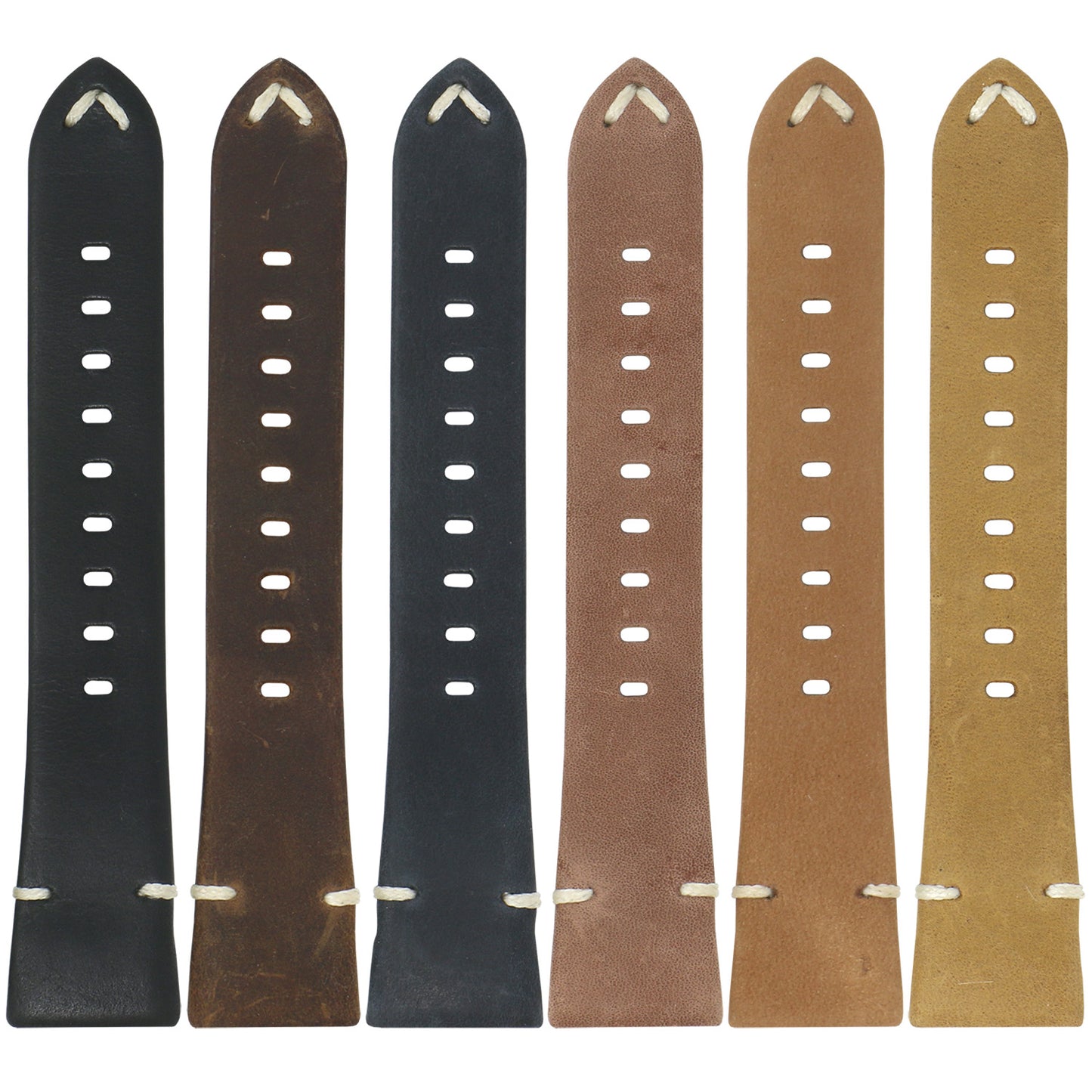Vintage Leather Strap (Short, Standard, Extra Long) for Suunto 9