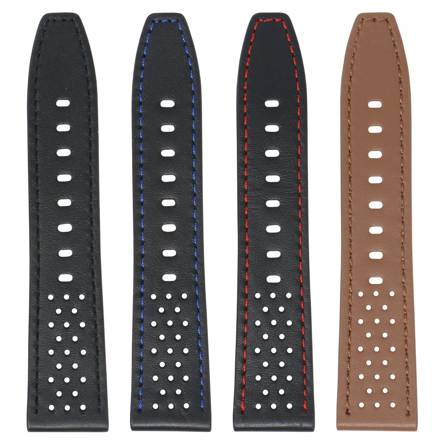 Perforated Leather Rally Strap for Fitbit Charge 3 & Charge 4