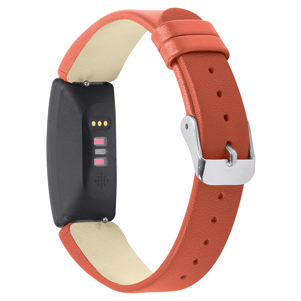 Smooth Leather Band for Fitbit Inspire & Inspire HR