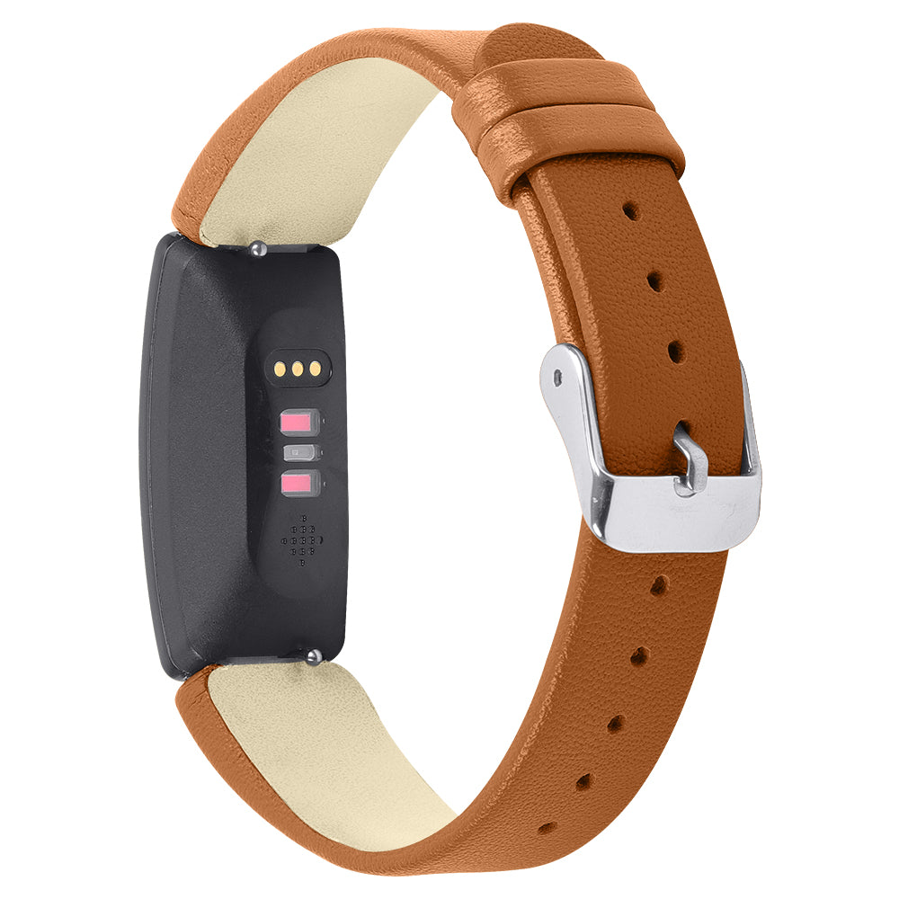 Smooth Leather Band for Fitbit Inspire & Inspire HR