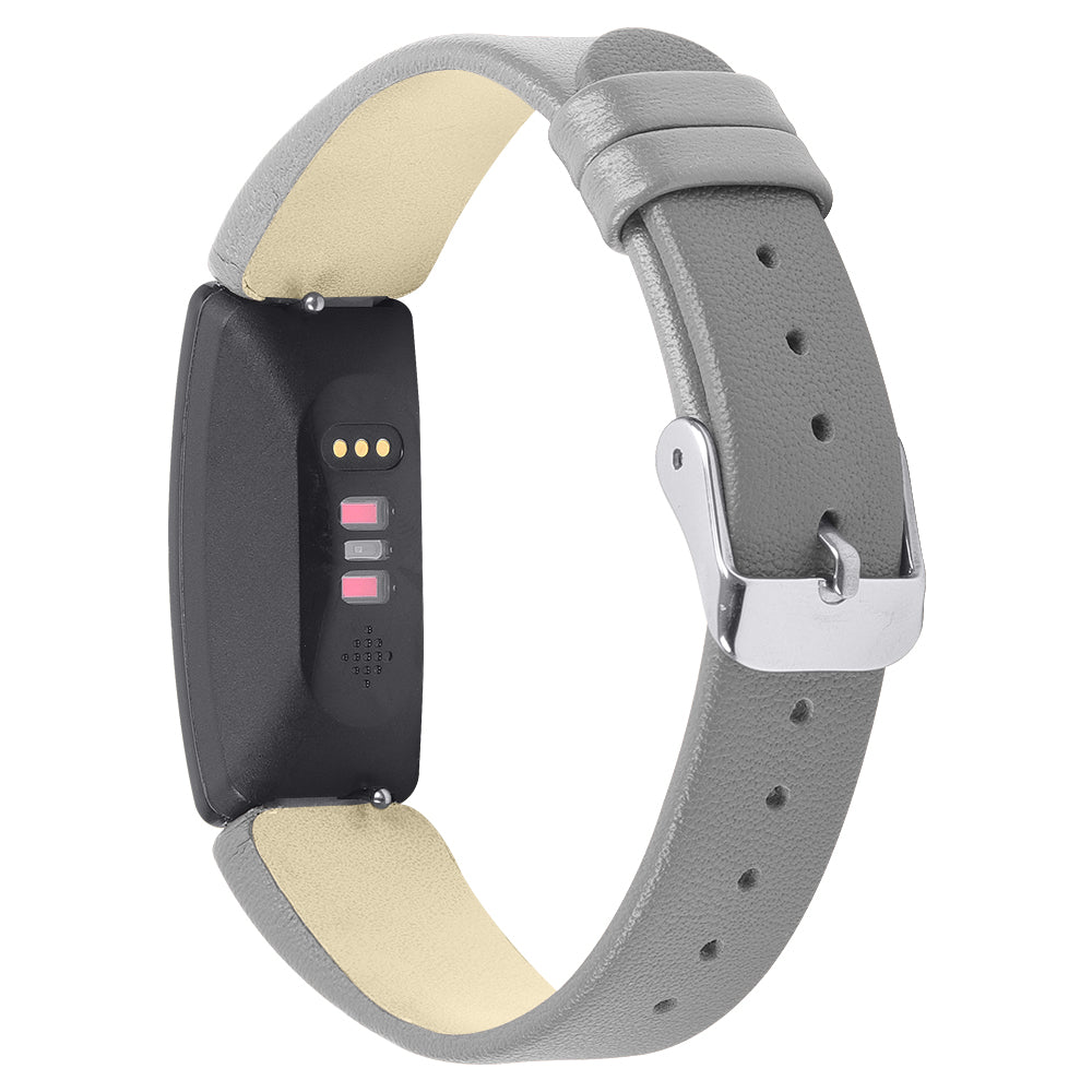 Smooth Leather Band for Fitbit Inspire & Inspire HR