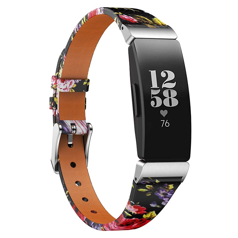 Peony Leather Strap for Fitbit Inspire & Inspire HR