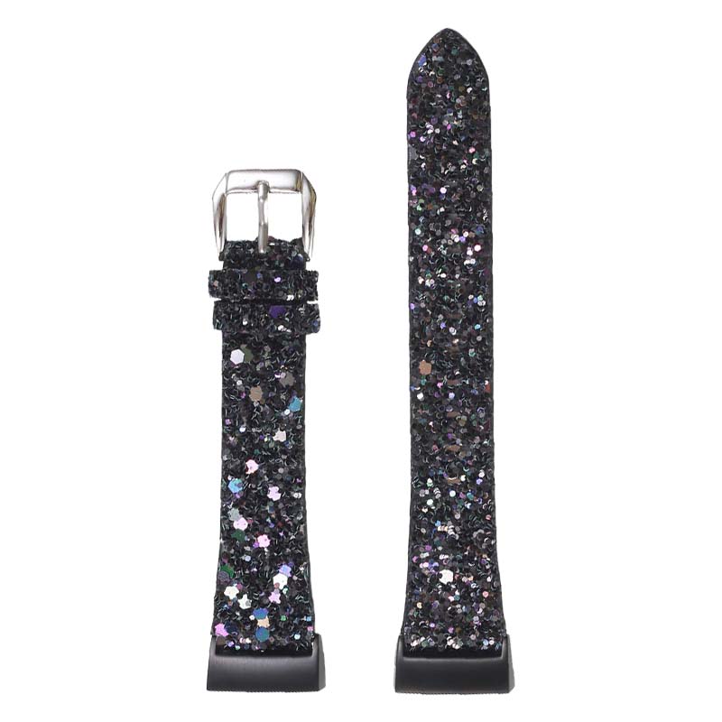 Sequin Leather Strap for Fitbit Charge 4 & Charge 3